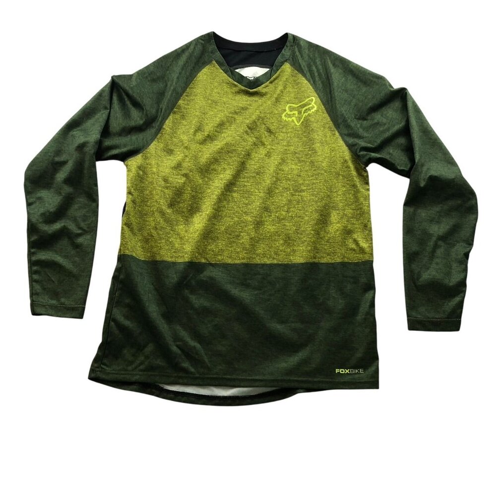 Fox Racing Mens Cycling Jersey T-Shirt Medium Long Sleeve Activewear Pullover